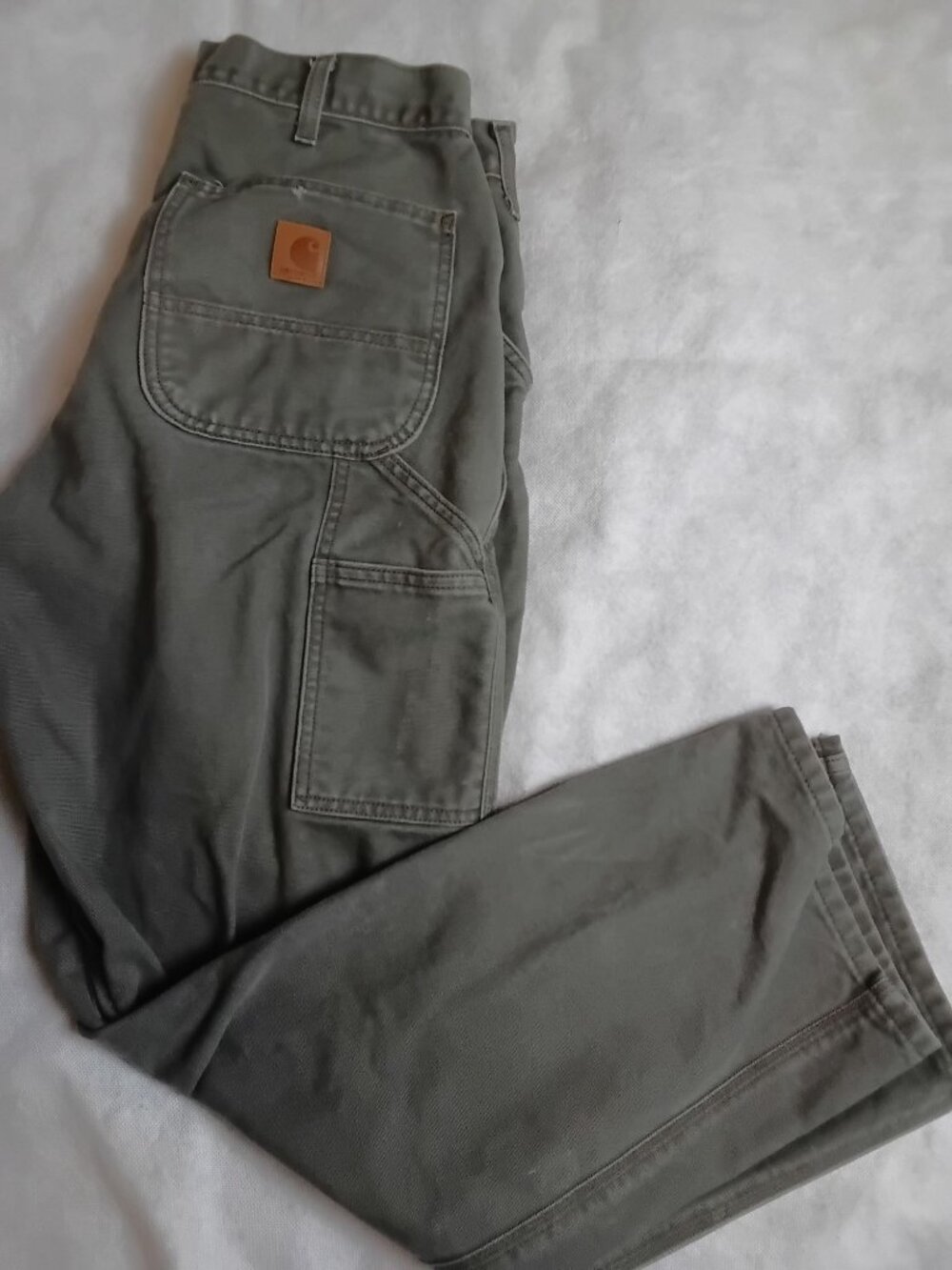 Carhartt Men's Olive Green Work Pants